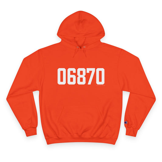 06870 - Greenwich CT Zip Code Champion Hoodie