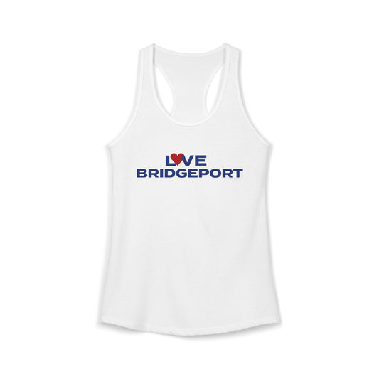 Love Bridgeport Women's Ideal Racerback Tank Top