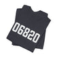 06820 - Darien CT Zip Code Unisex Jersey Short Sleeve T-Shirt