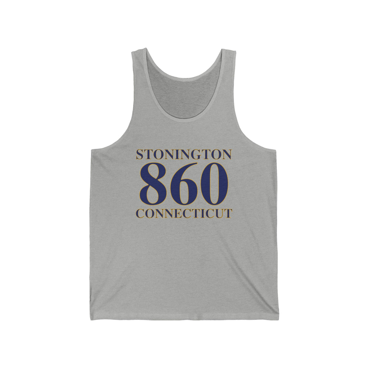 Stonington 860 Connecticut Unisex Jersey Tank Top
