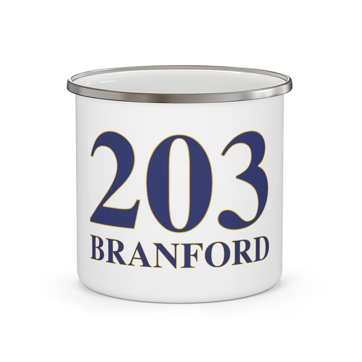 203 Branford Enamel Camping Mug