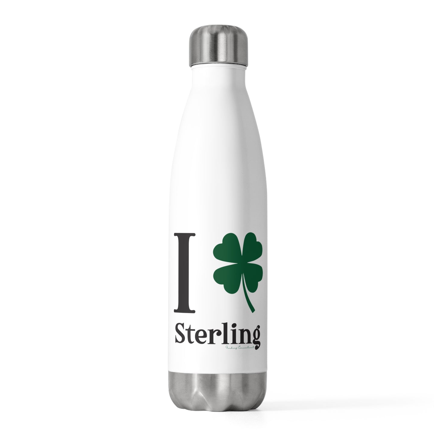 I Clover Sterling 20oz Insulated Bottle