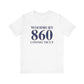 Woodbury 860 Connecticut Unisex Jersey Short Sleeve T-Shirt