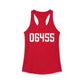 06455 Middlefield CT Zip Code Women's Ideal Racerback Tank Top
