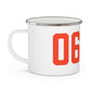 06910 Stamford Connecticut Zip Code Enamel Camping Mug