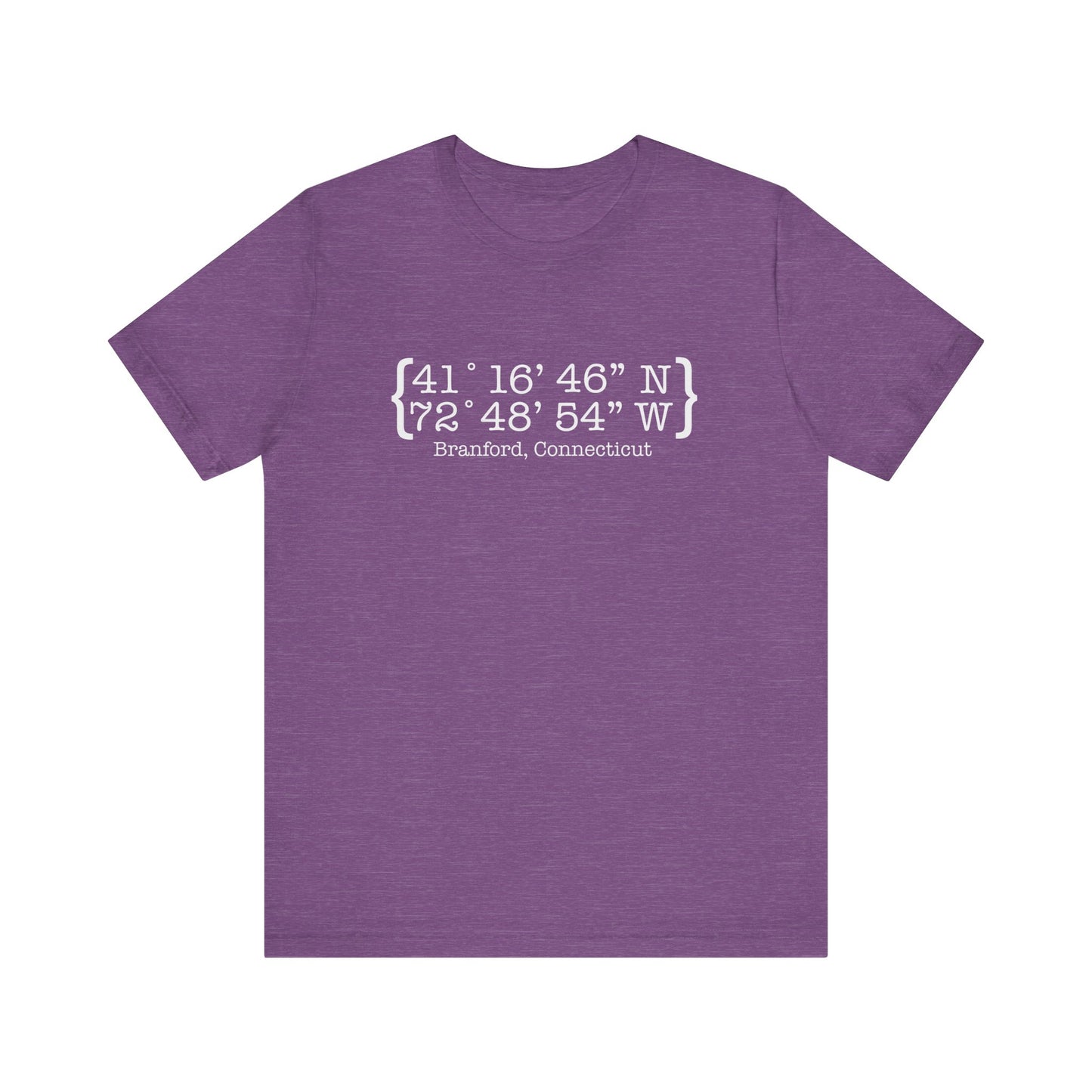 Branford Coordinates Unisex Jersey Short Sleeve Tee