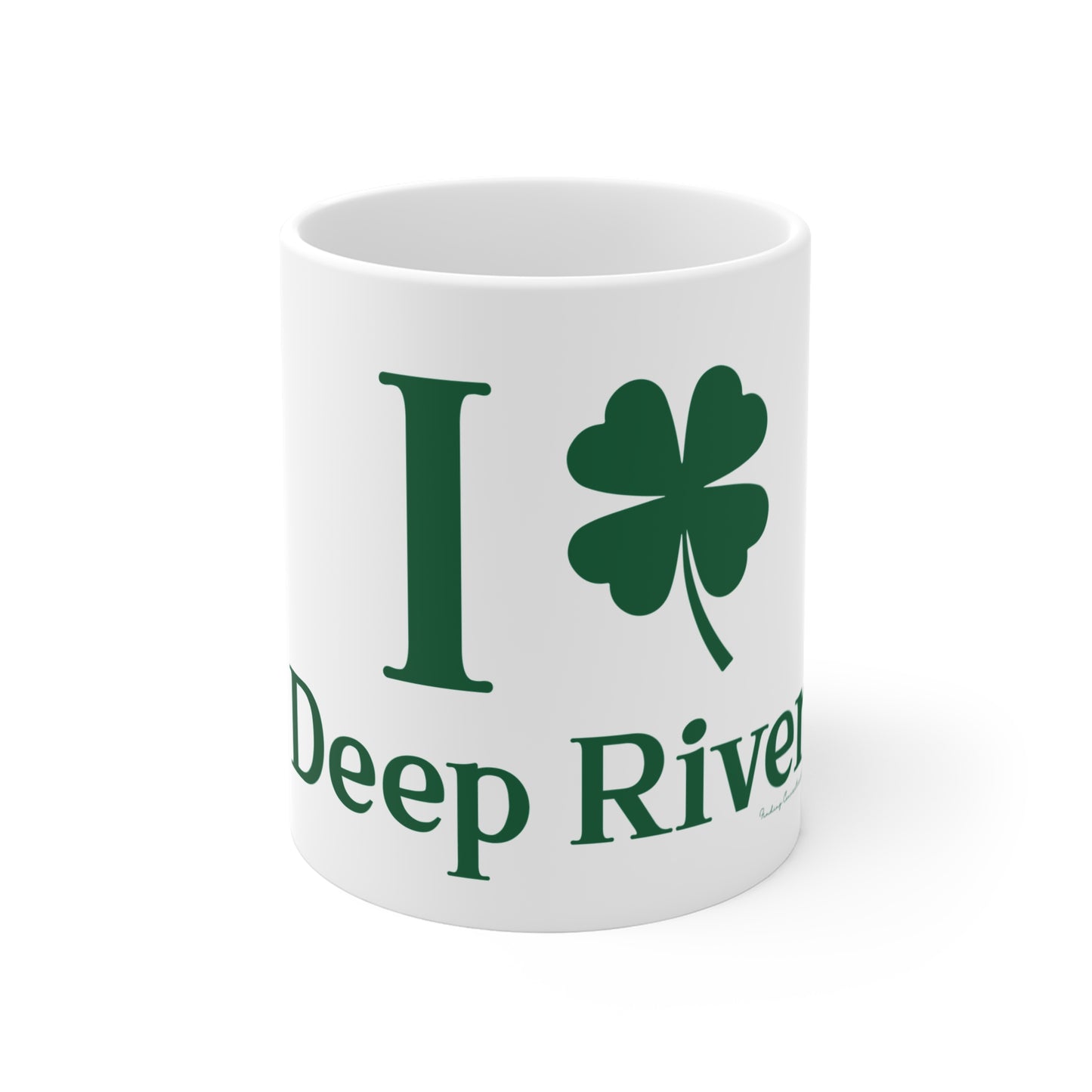 I Clover Deep River Mug 11oz