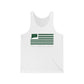 Beacon Falls Connecticut St. Patrick’s Day Flag Unisex Jersey Tank Top