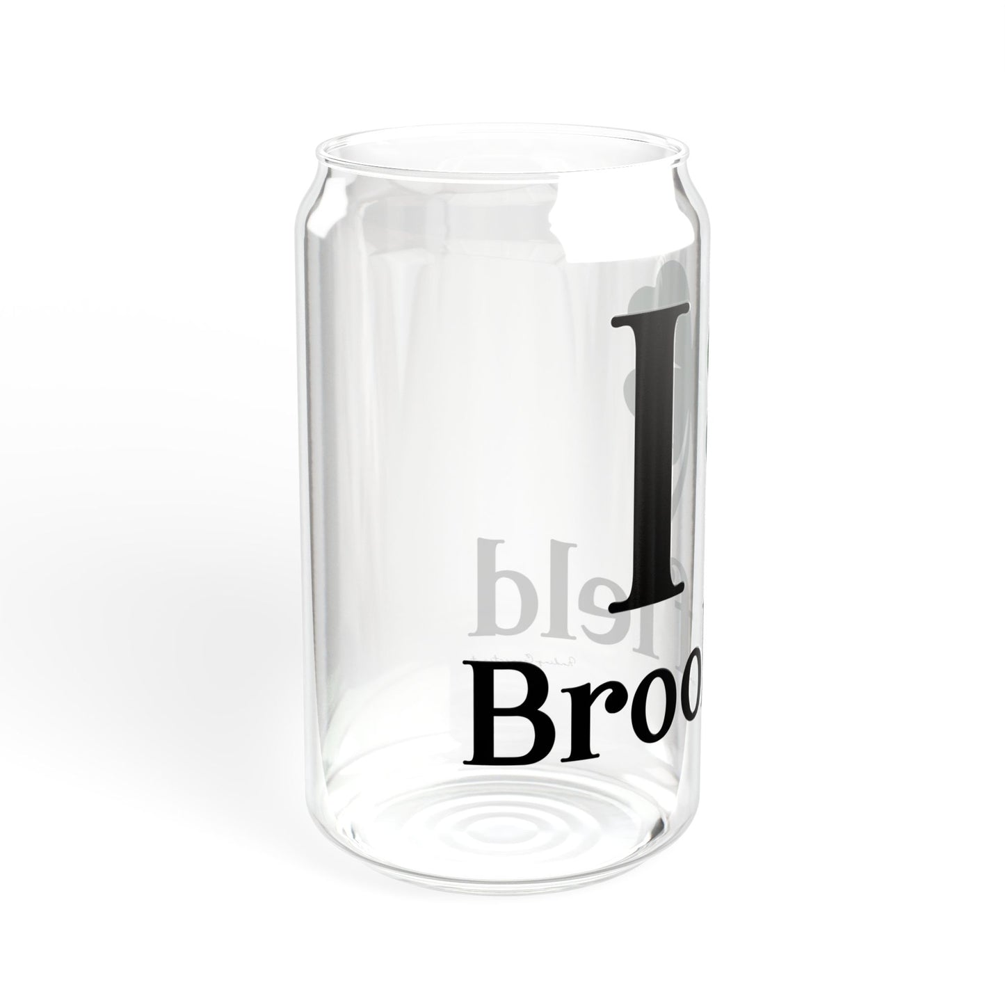 I Clover Brookfield Sipper Glass, 16oz