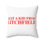 Just a kid from Litchfield Polyester Square Pillow