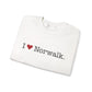 I Heart Norwalk. Unisex Heavy Blend™ Crewneck Sweatshirt