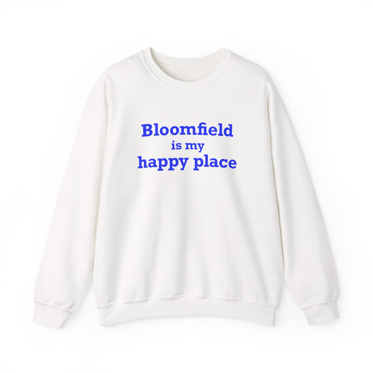 Bloomfield is My Happy Place Heavy Blend™ Crewneck Sweatshirt