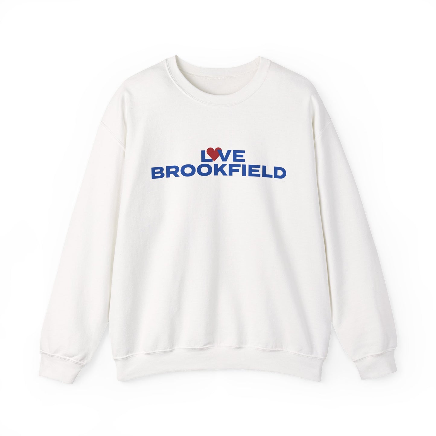 Love Brookfield Unisex Heavy Blend™ Crewneck Sweatshirt