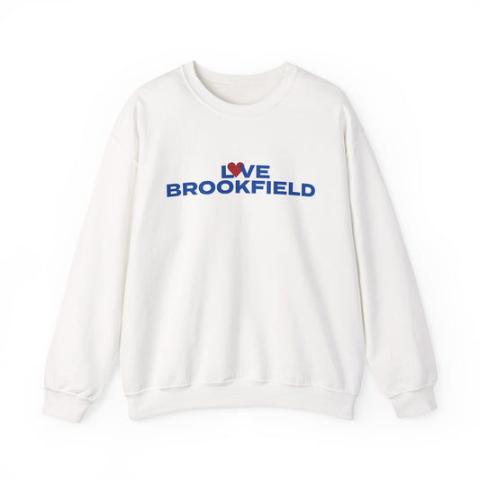 Love Brookfield Unisex Heavy Blend™ Crewneck Sweatshirt