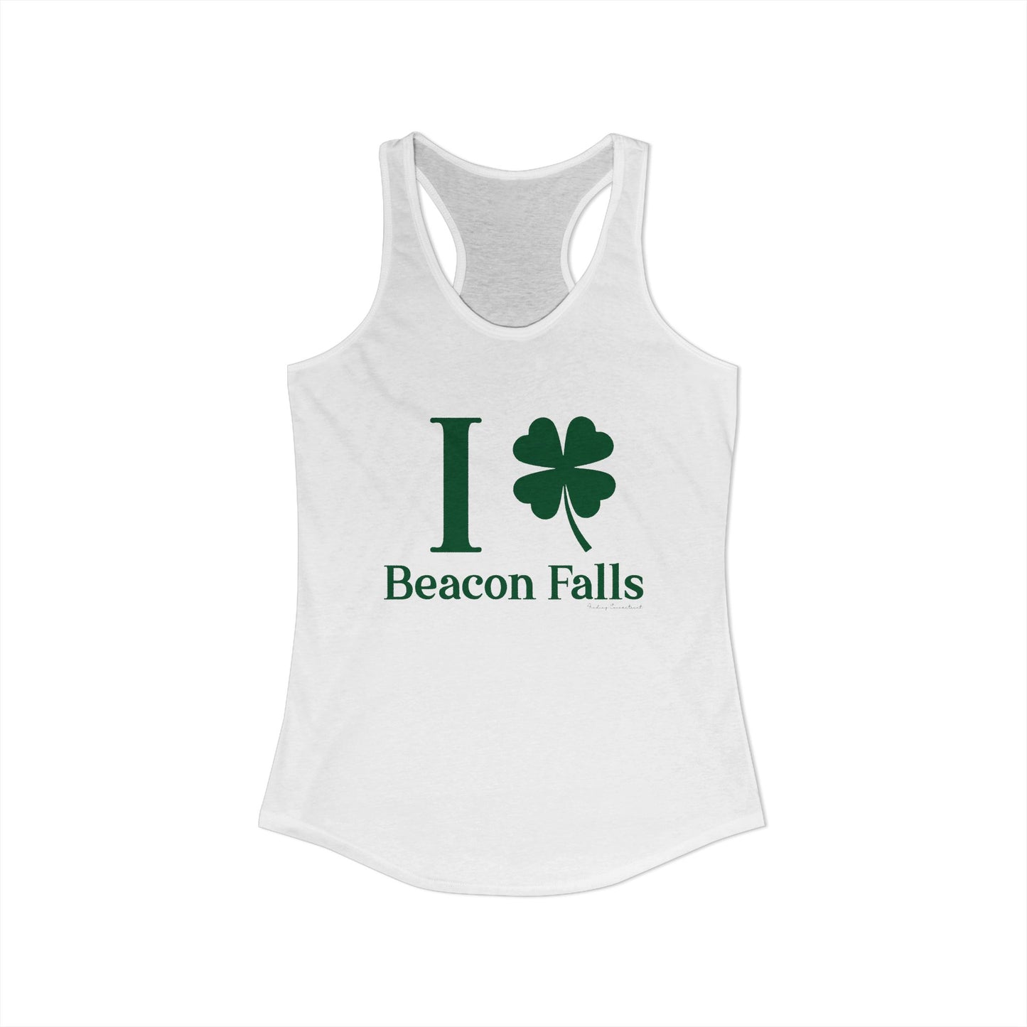 I Clover Beacon Falls Women's Ideal Racerback Tank Top