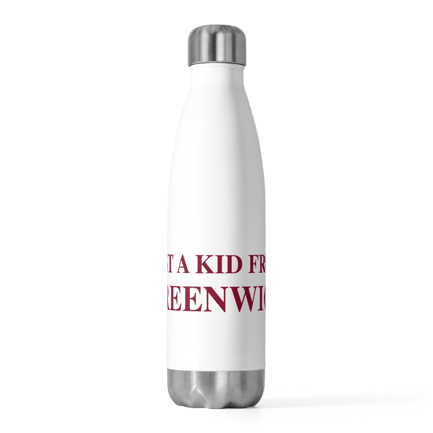 Just a kid from Greenwich 20oz Insulated Bottle
