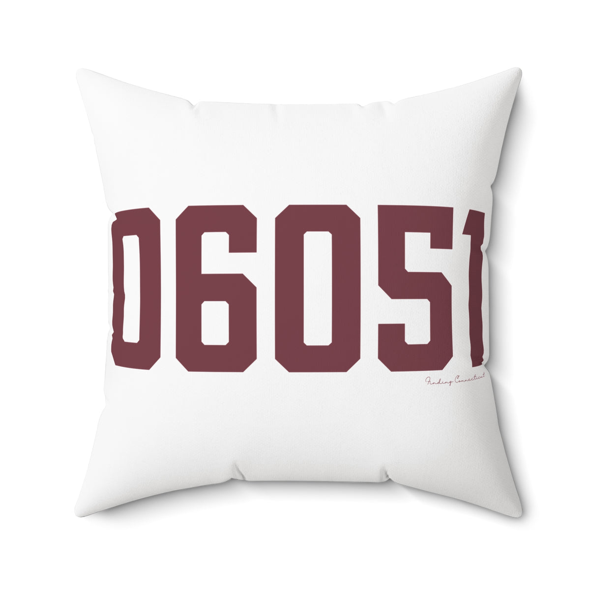 06051 New Britain Connecticut Zip Code Polyester Square Pillow