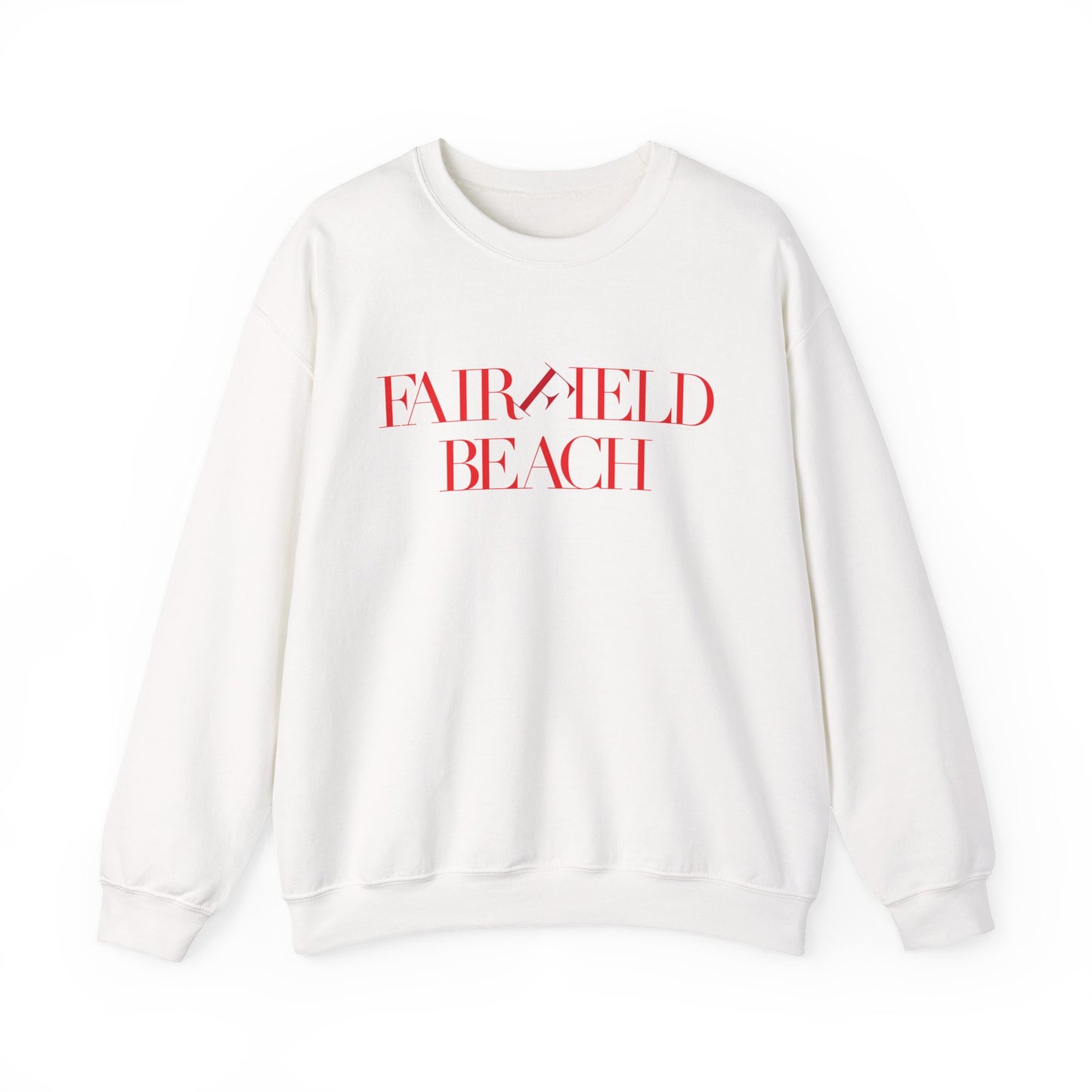 41 Tilt Fairfield Beach Unisex Heavy Blend™ Crewneck Sweatshirt