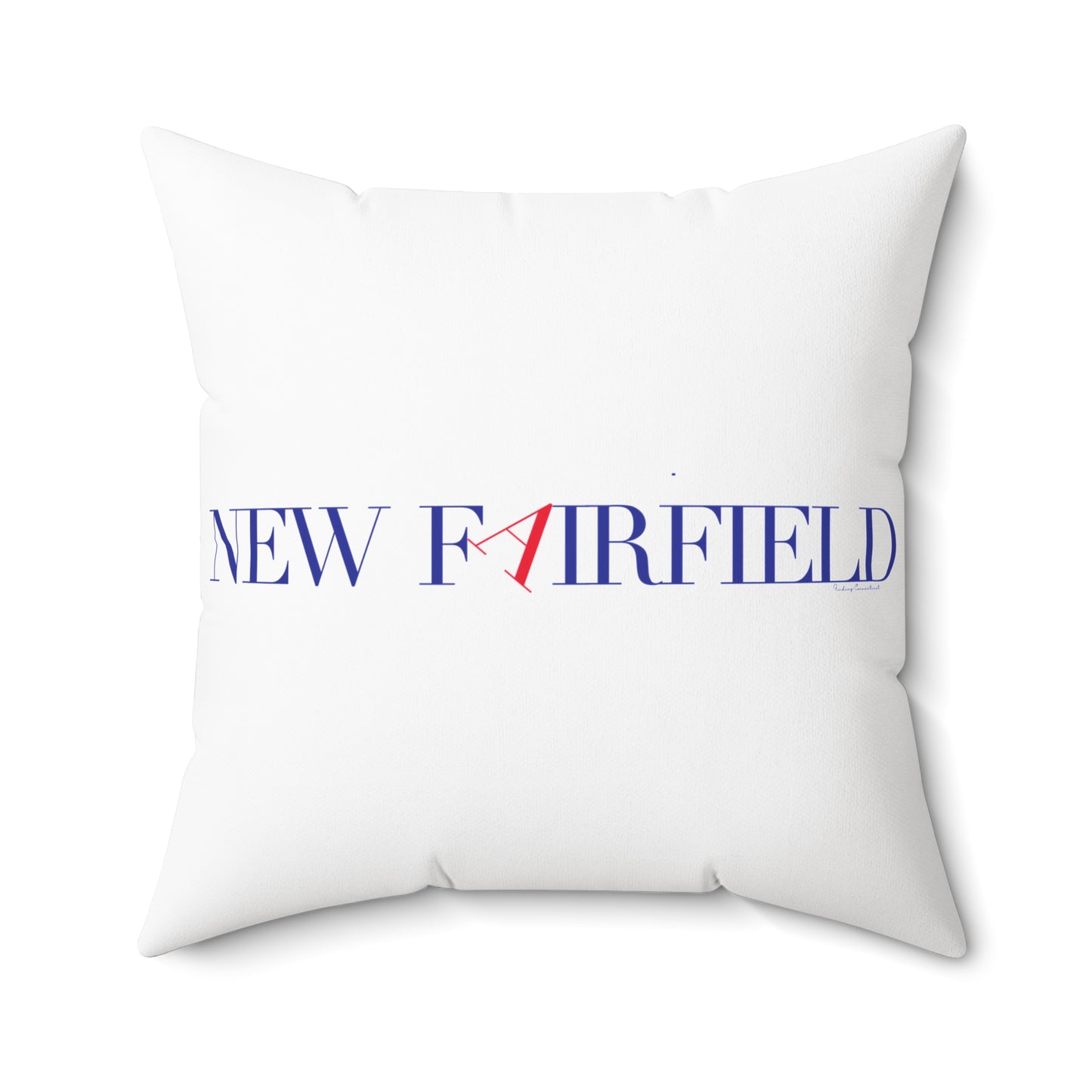 41 Tilt New Fairfield Spun Polyester Square Pillow