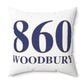 860 Woodbury Polyester Square Pillow