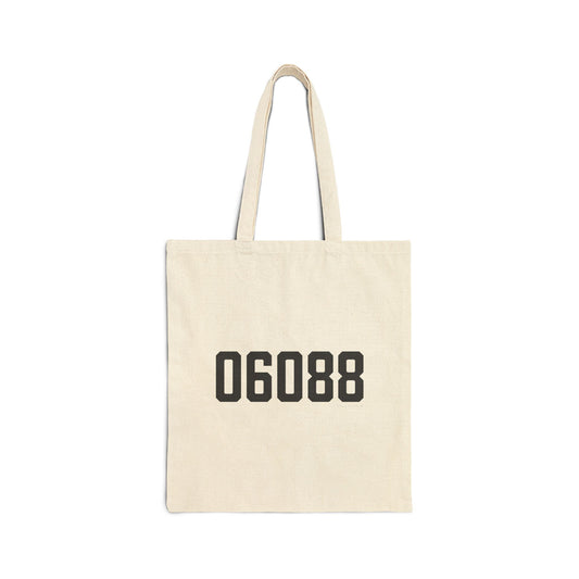 06088 East Windsor Connecticut Zip Code Cotton Canvas Tote Bag