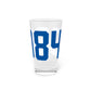 06084 Tolland Connecticut Zip Code Pint Glass, 16oz