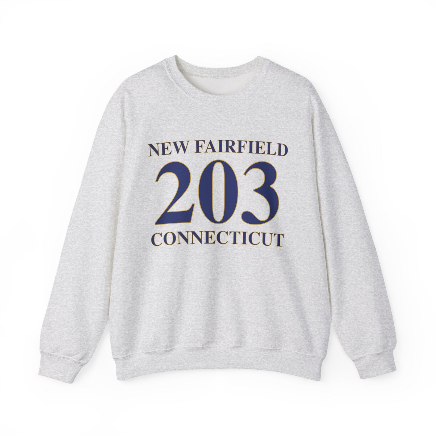 New Fairfield 203 Connecticut Unisex Heavy Blend™ Crewneck Sweatshirt