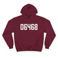 06468 Monroe Connecticut Zip Code Champion Hoodie Sweatshirts