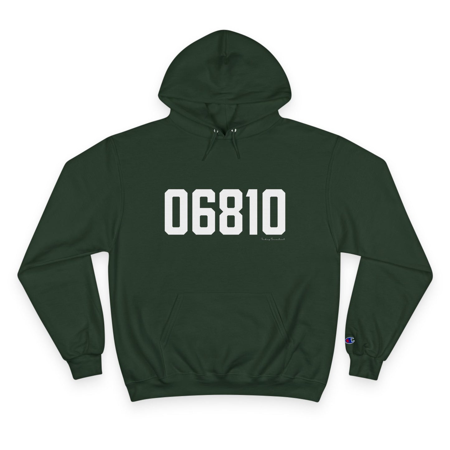 06810 Danbury CT Zip Code Champion Hoodie Sweatshirt