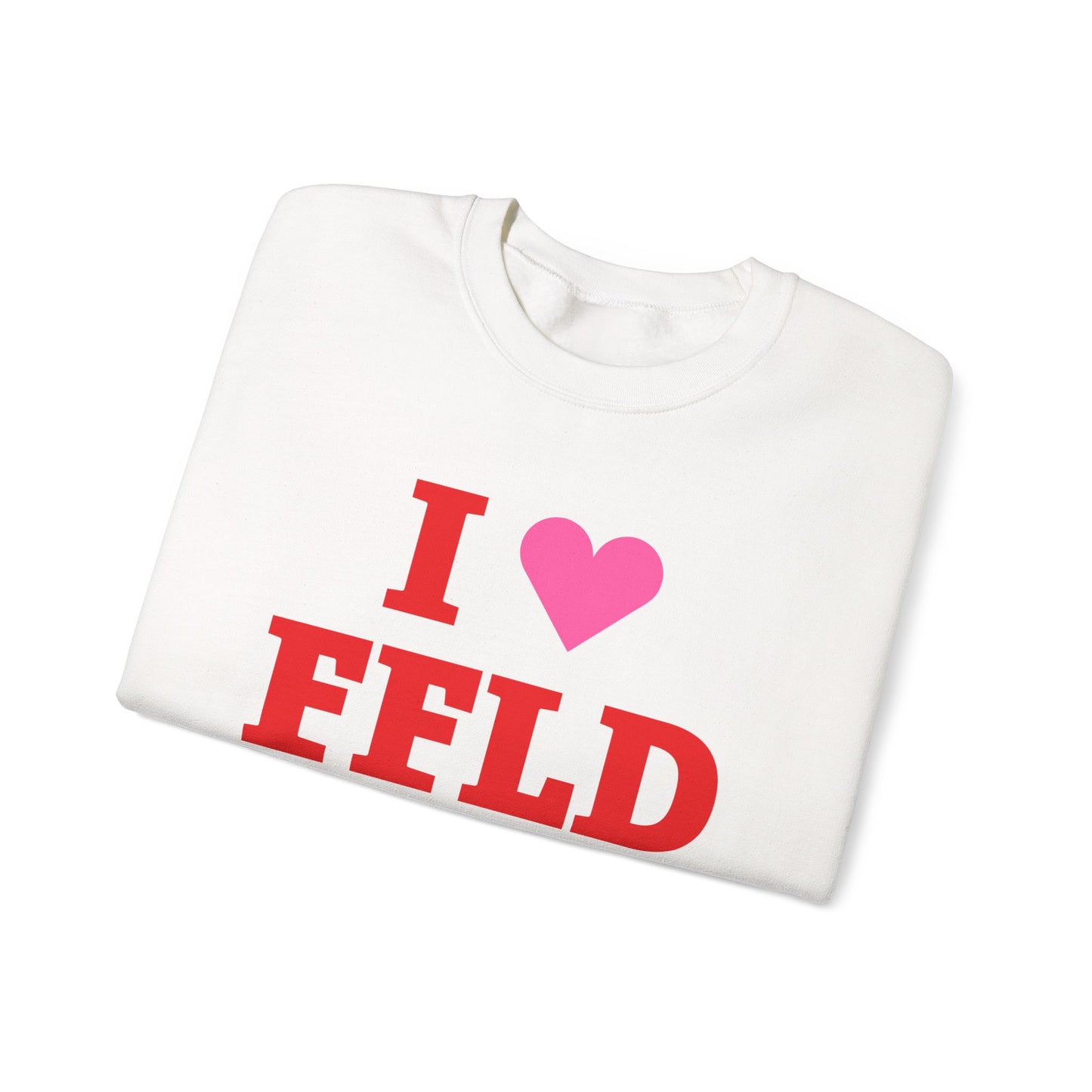 I Heart FFLD Unisex Heavy Blend™ Crewneck Sweatshirt