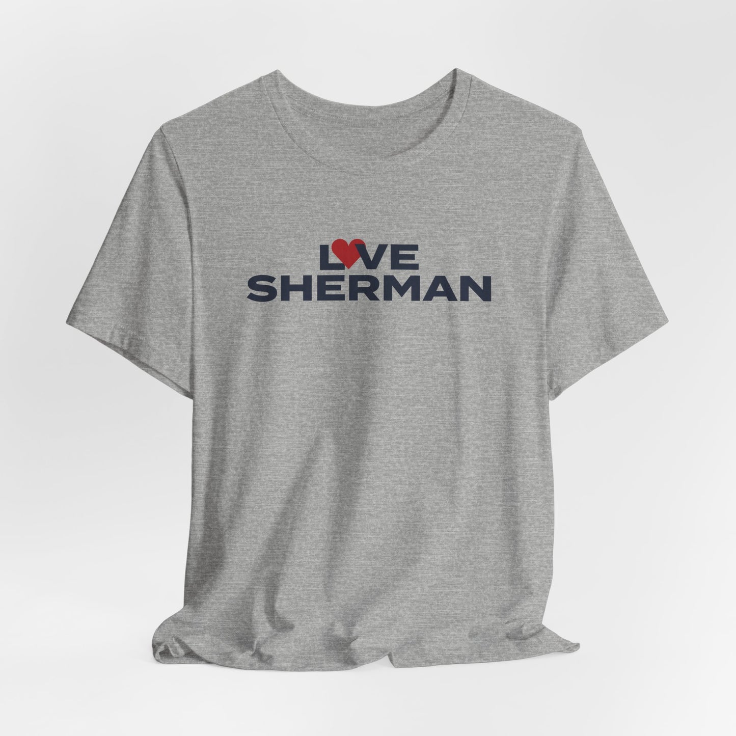 Love Sherman Unisex Jersey Short Sleeve T-Shirt