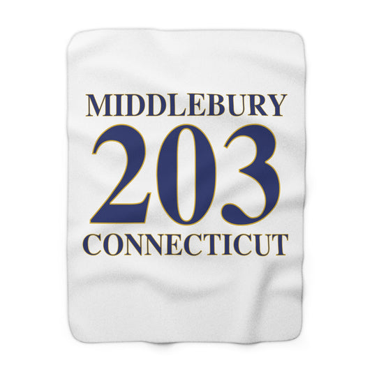 Middlebury 203 Connecticut Sherpa Fleece Blanket