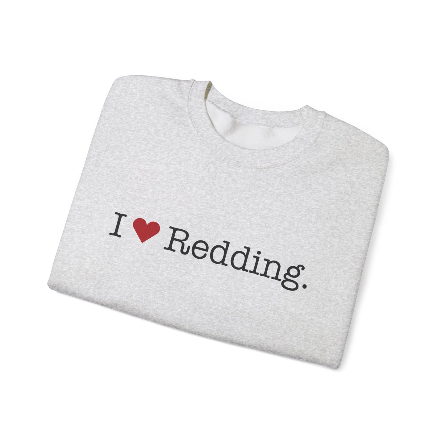 I Heart Redding. Unisex Heavy Blend™ Crewneck Sweatshirt