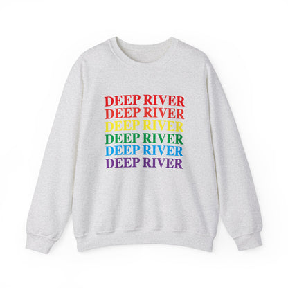 Deep River Pride Unisex Heavy Blend™ Crewneck Sweatshirt