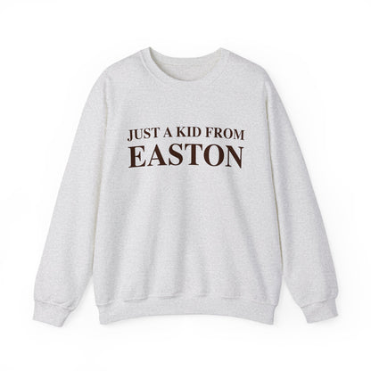 Just a kid from Easton Unisex Heavy Blend™ Crewneck Sweatshirt