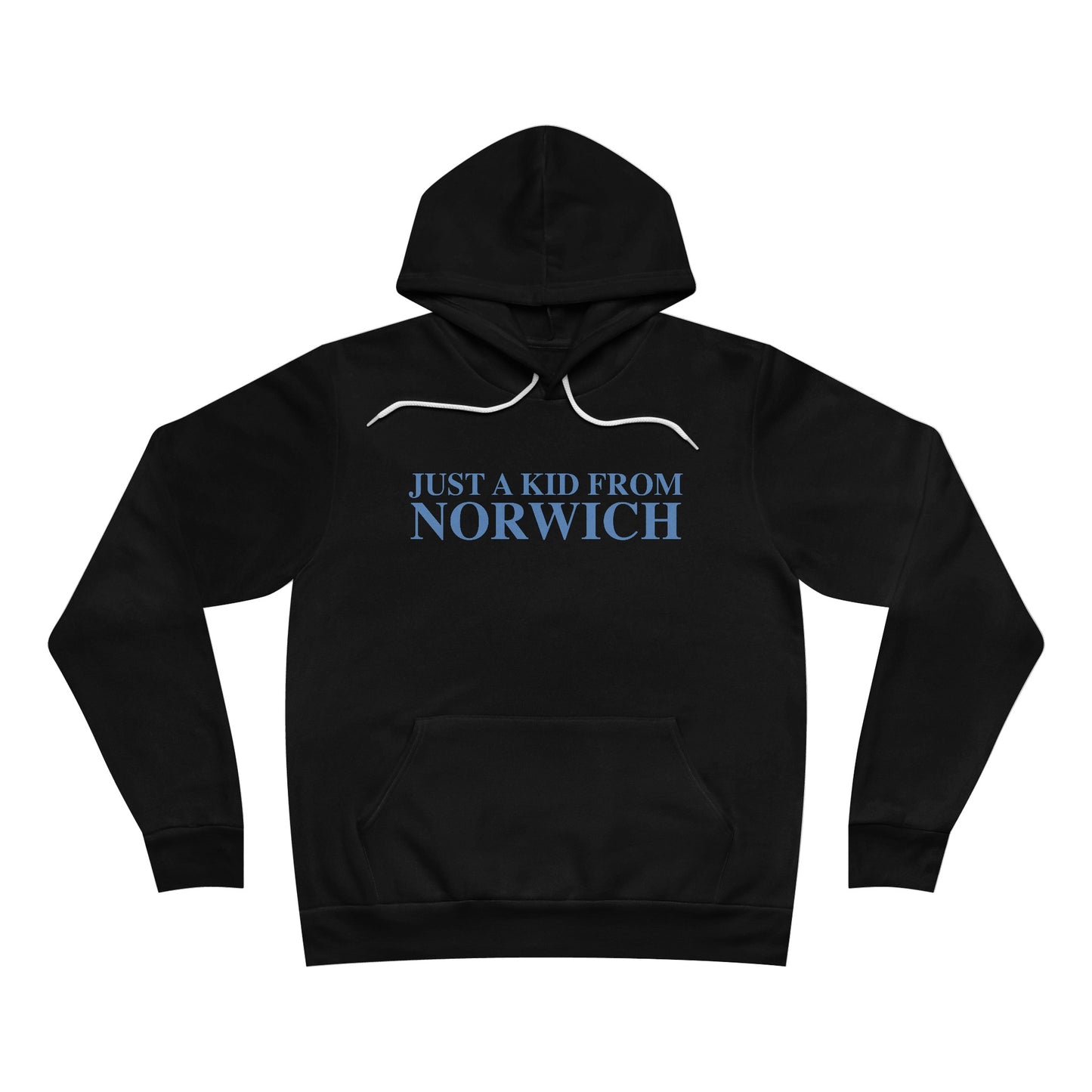 Just a kid from Norwich Unisex Sponge Fleece Pullover Hoodie