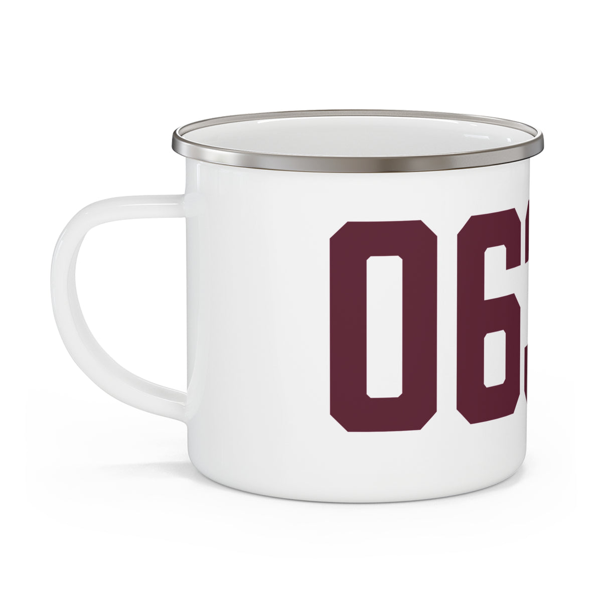 06333 East Lyme Connecticut Zip Code Enamel Camping Mug