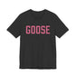 Goose Zip Code Pink & Black Unisex Jersey Short Sleeve T-Shirt
