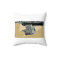 Compo Cannon Lights Spun Polyester Square Pillow