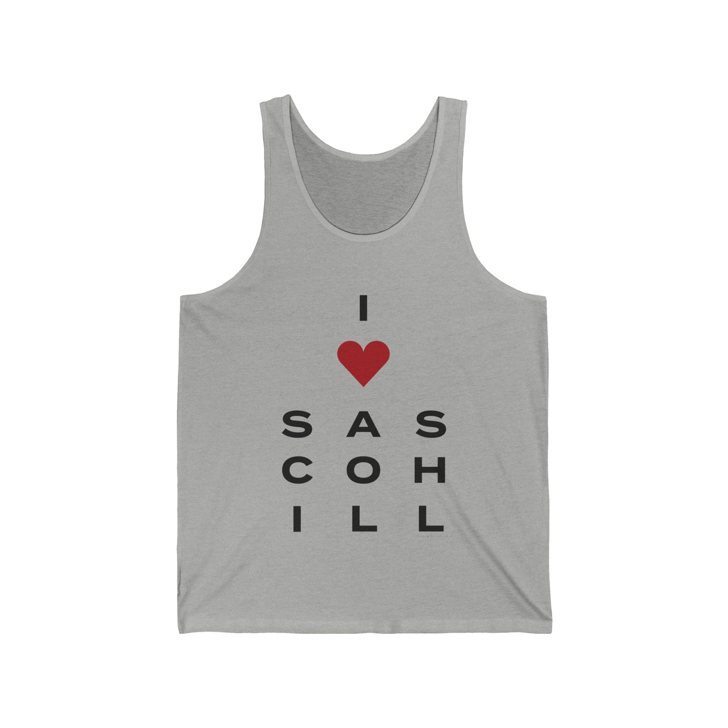 Sasco Hills Vision Unisex Jersey Tank Top