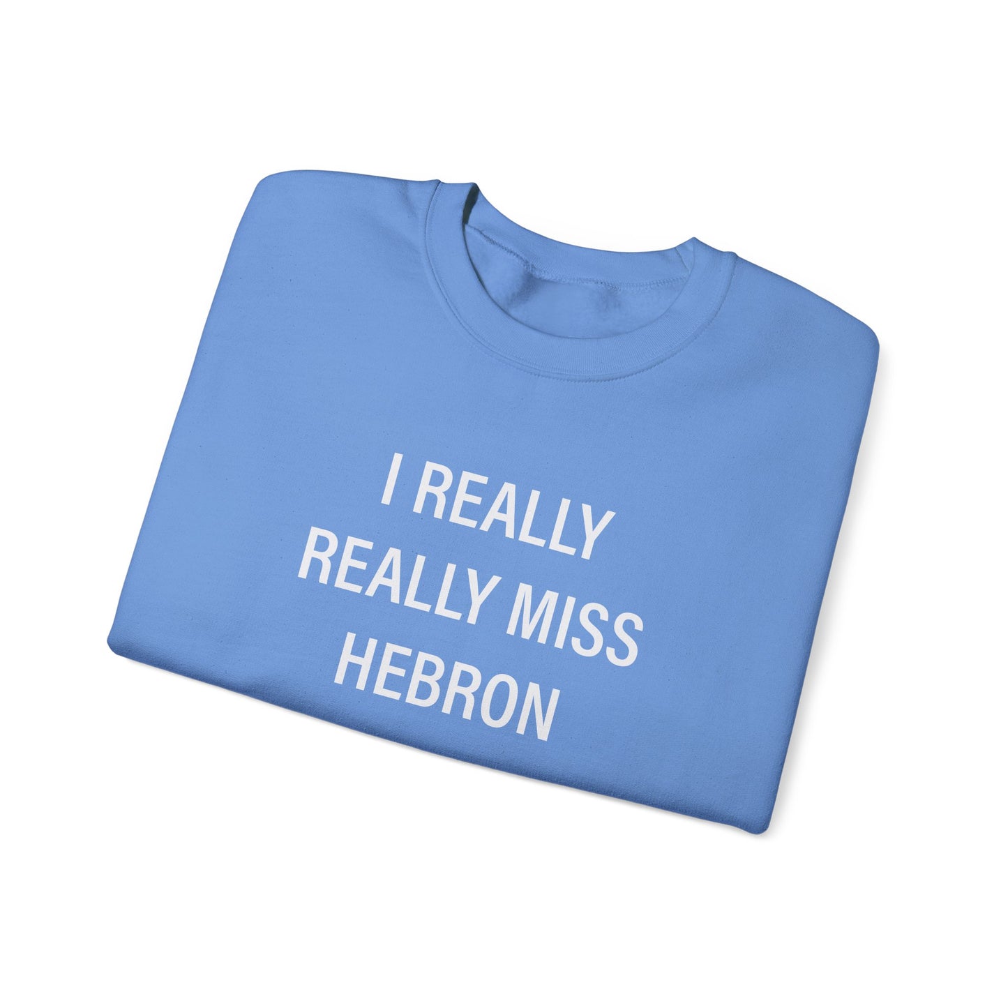 I Really Really Miss Hebron Unisex Heavy Blend™ Crewneck Sweatshirt