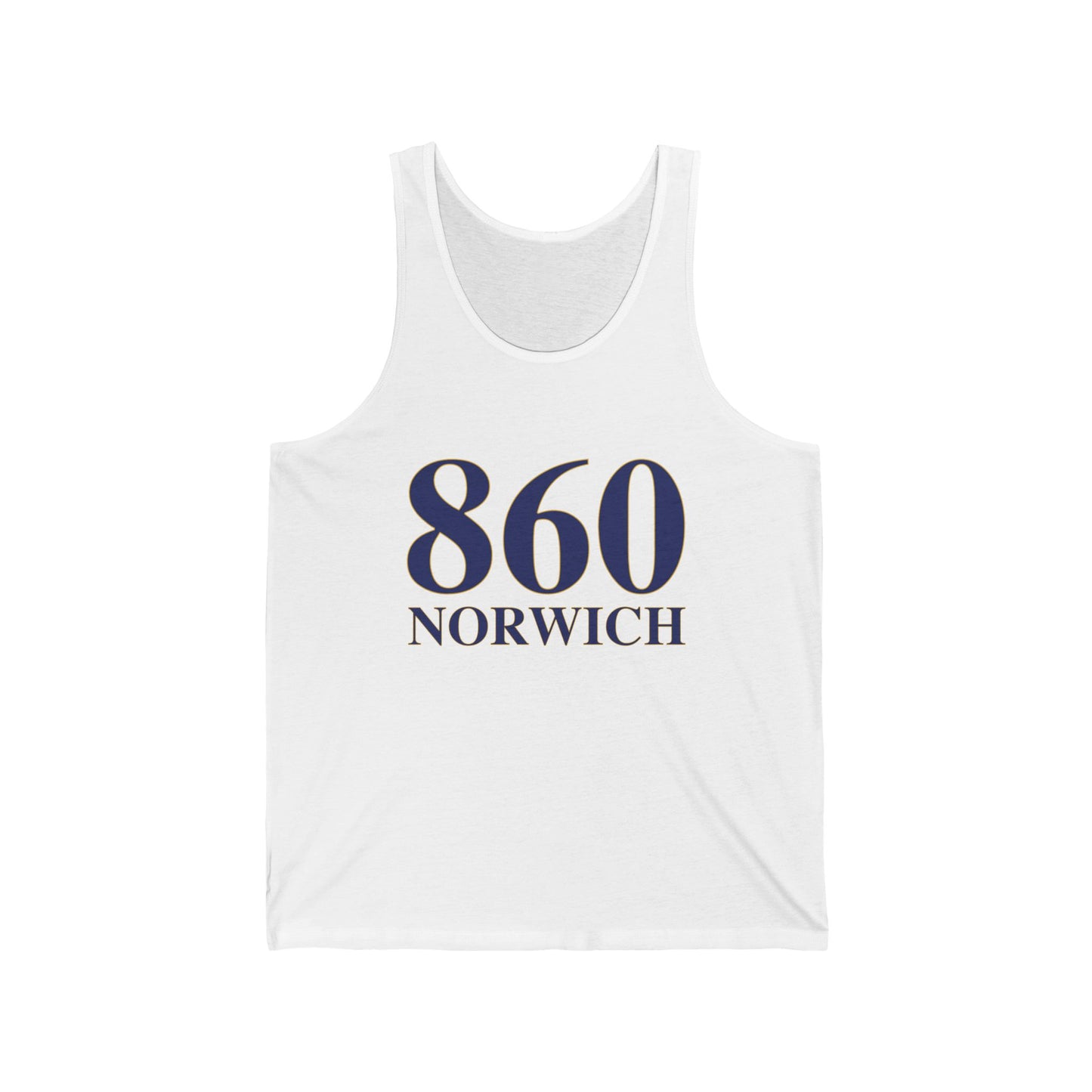 860 Norwich Unisex Jersey Tank