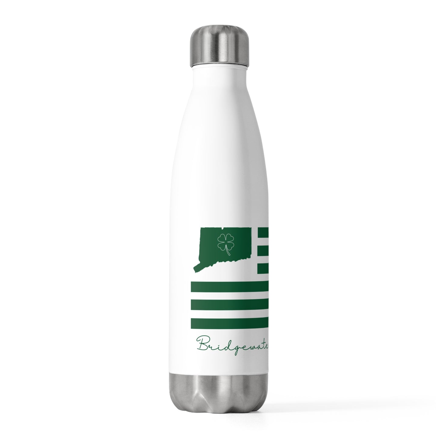 Bridgewater Connecticut St. Patrick’s Day Flag 20oz Insulated Bottle