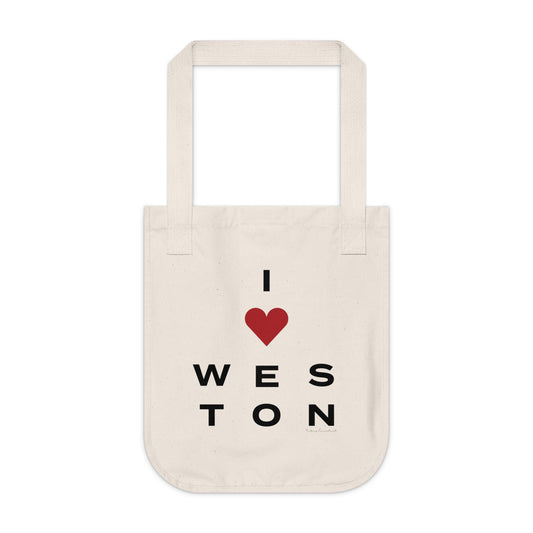 Weston Vision Organic Canvas Tote Bag