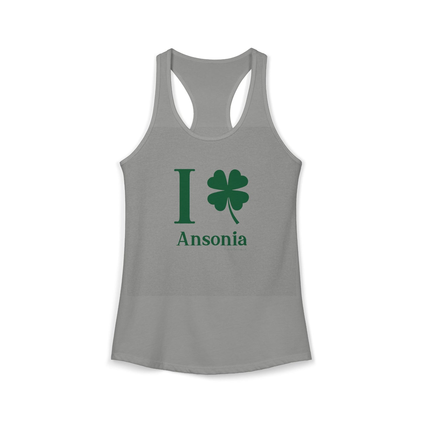 I Clover Ansonia Women's Ideal Racerback Tank Top