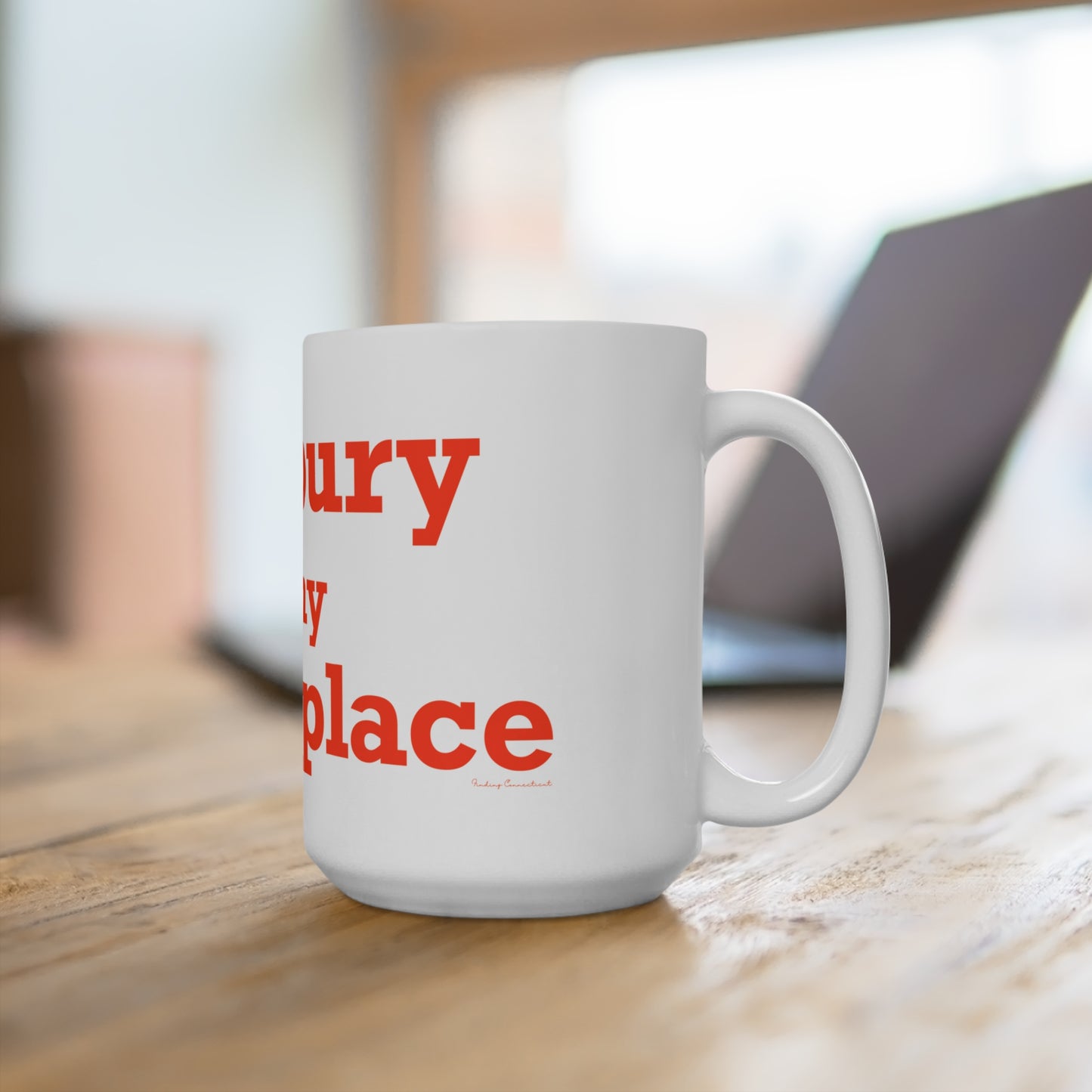 Danbury Is My Happy Place Mug 15oz