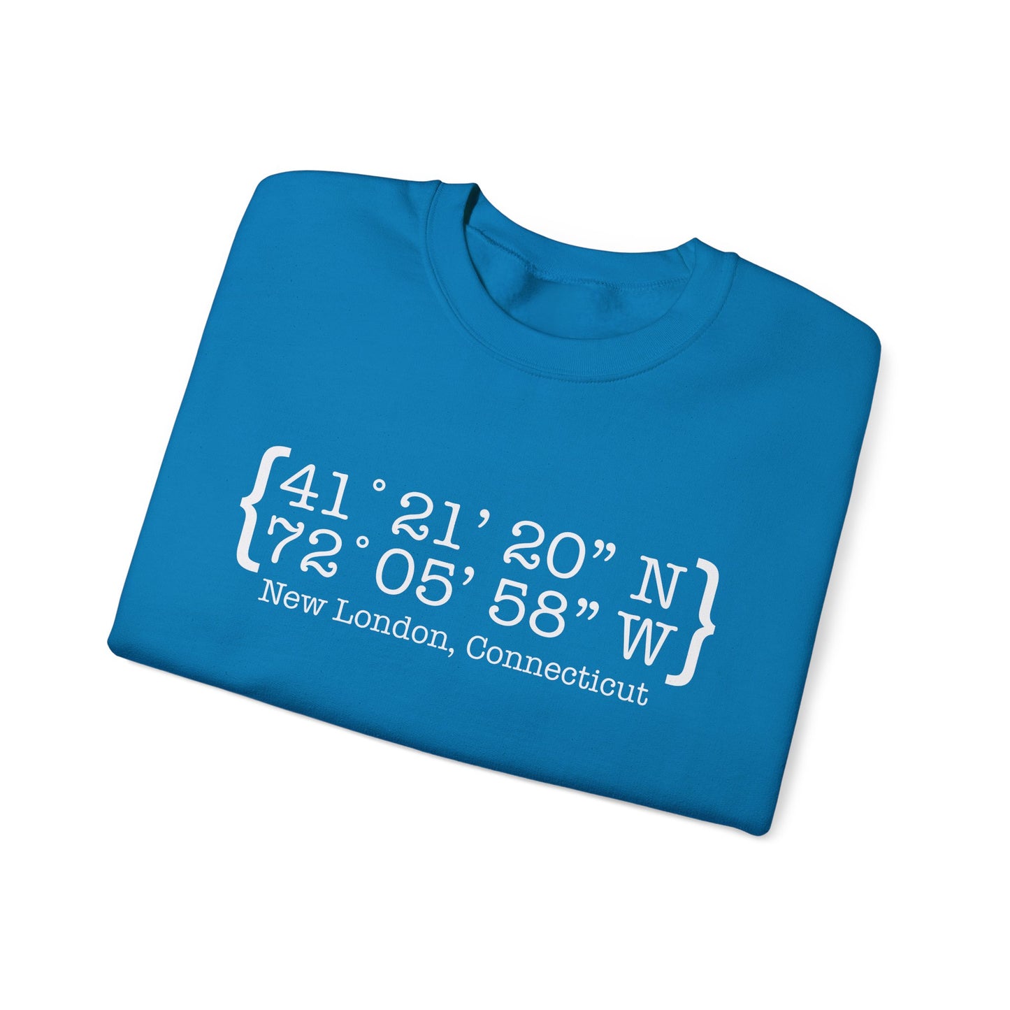New London Coordinates Unisex Heavy Blend™ Crewneck Sweatshirt