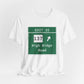 Vintage Merritt Parkway Exit 35 Sign Unisex Jersey Short Sleeve T-Shirt