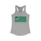 Lebanon Connecticut St. Patrick’s Day Flag Women's Ideal Racerback Tank Top