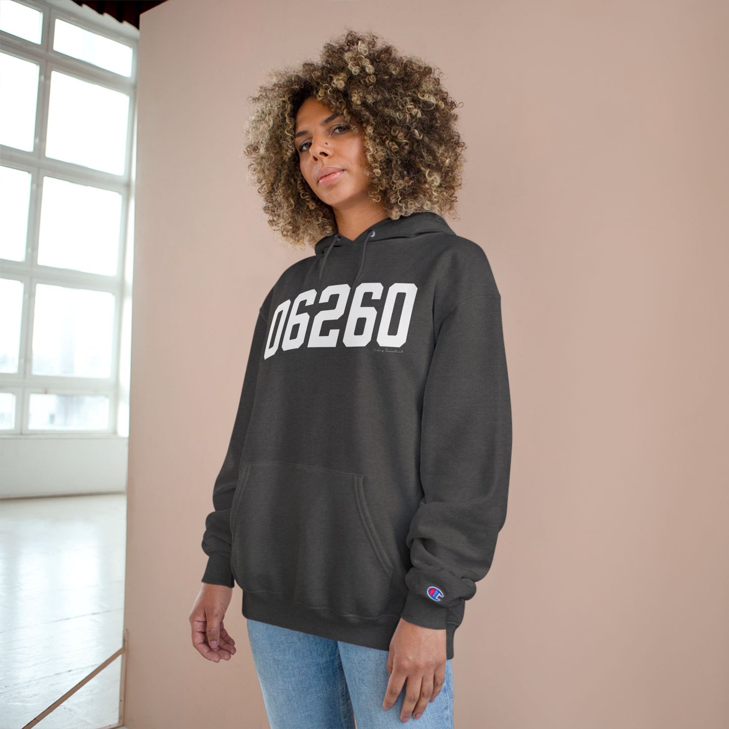 06260 Putnam CT Zip Code Champion Hoodie